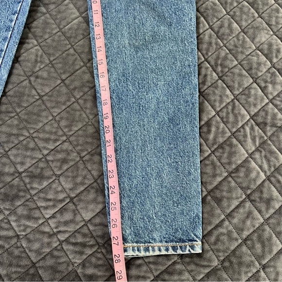 Bongo Jeans Women Size 3 Vintage 80s 90s Mom Tapered High Waisted Rise Blue B - Picture 5 of 9